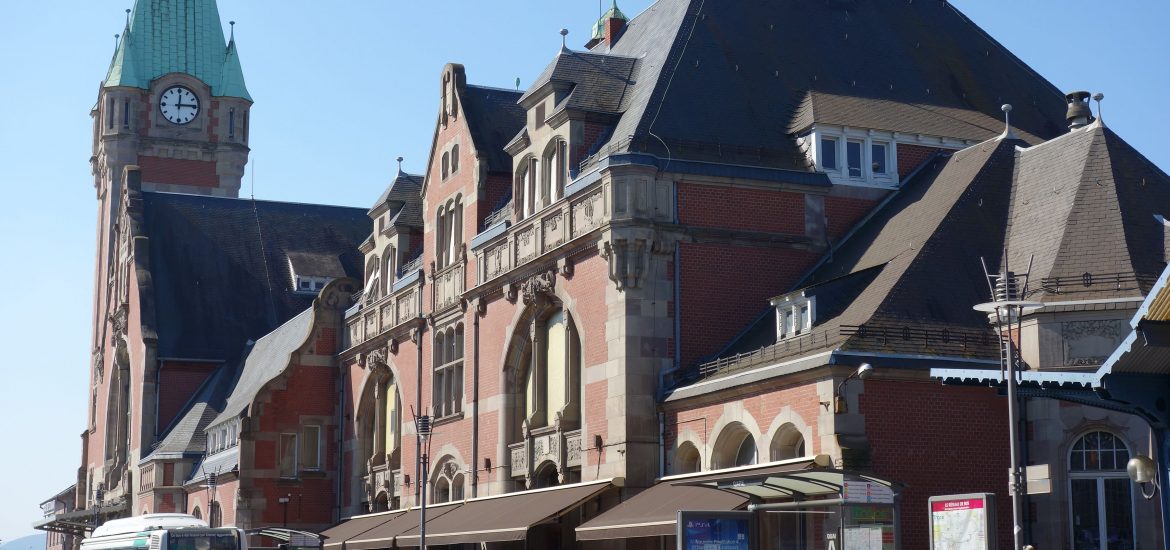 コルマール駅までの帰り道