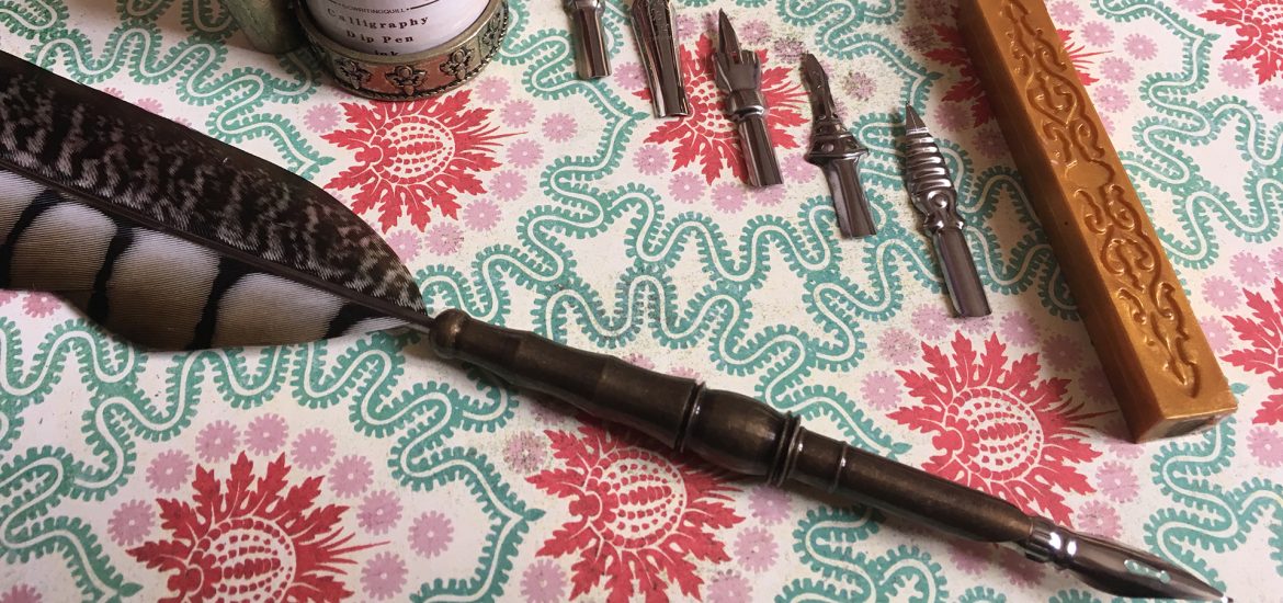 羽根ペン＆カリグラフィセット