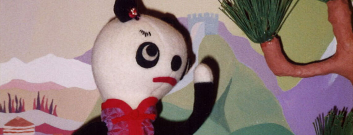 中国のカンフー少女