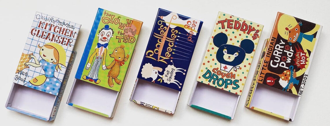 ChibiRu the ChicKs マッチ缶 5柄