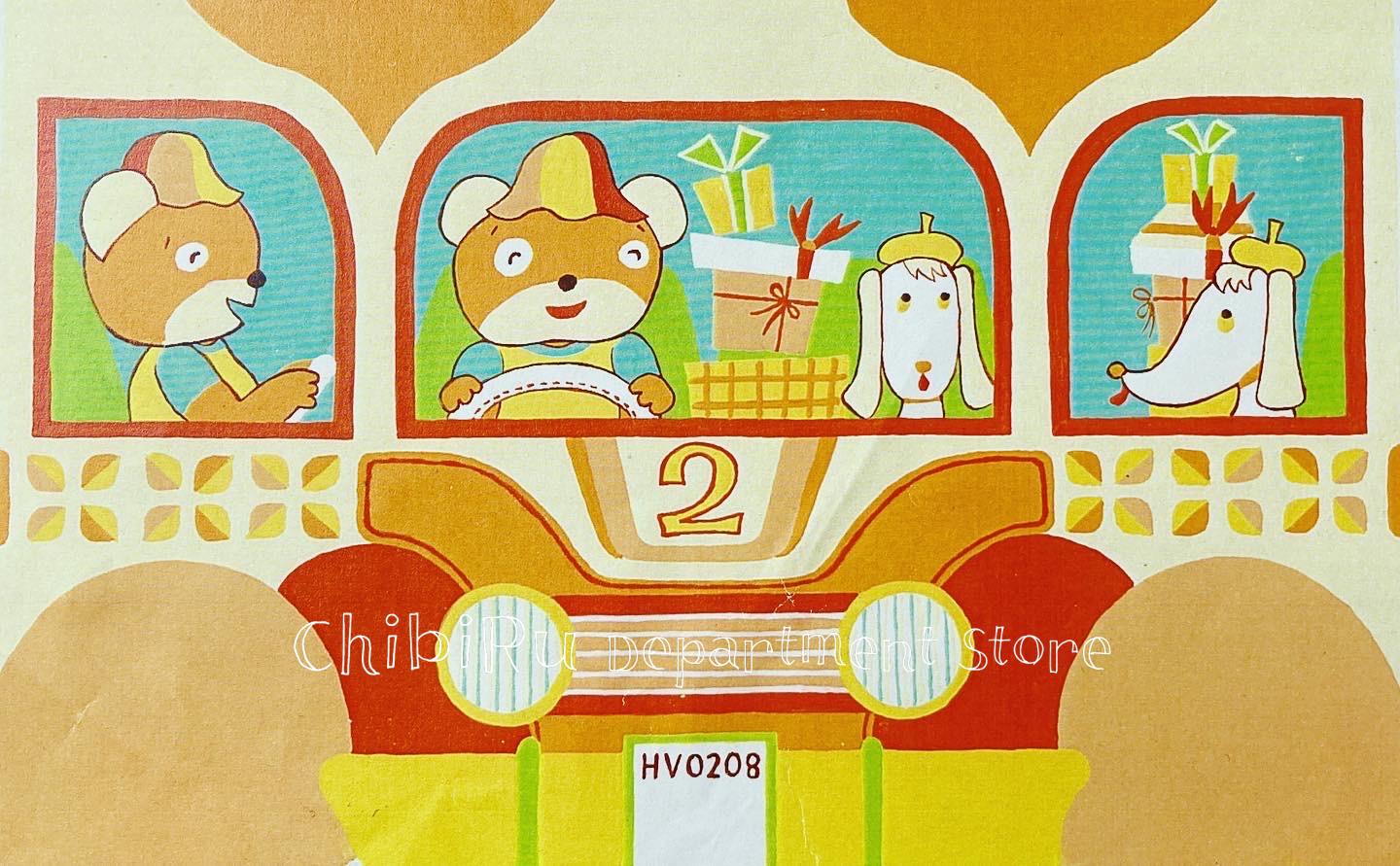 ChibiRu the ChicKs ミニバス缶・原画