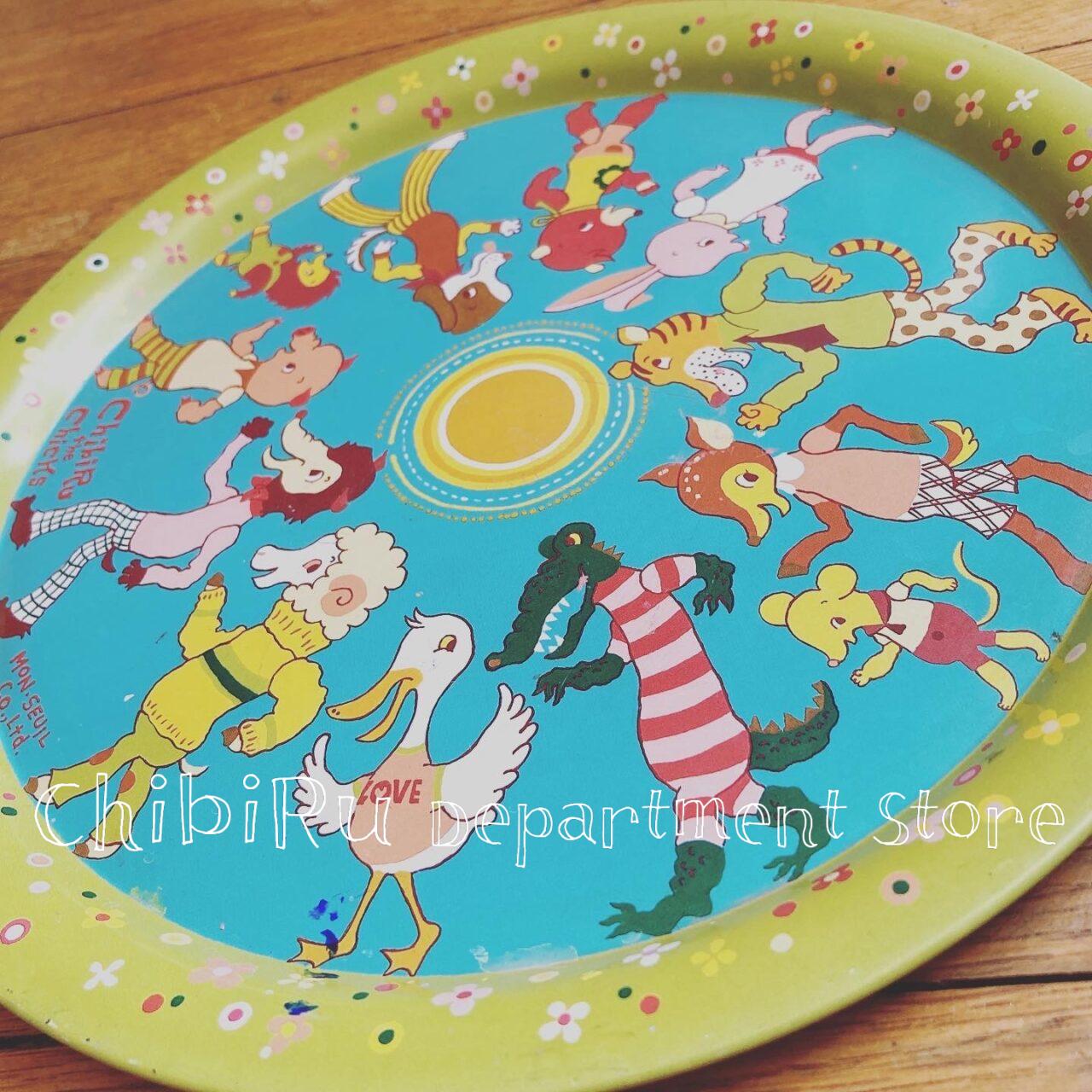 ChibiRu the ChicKs 缶トレイ・どうぶつたち