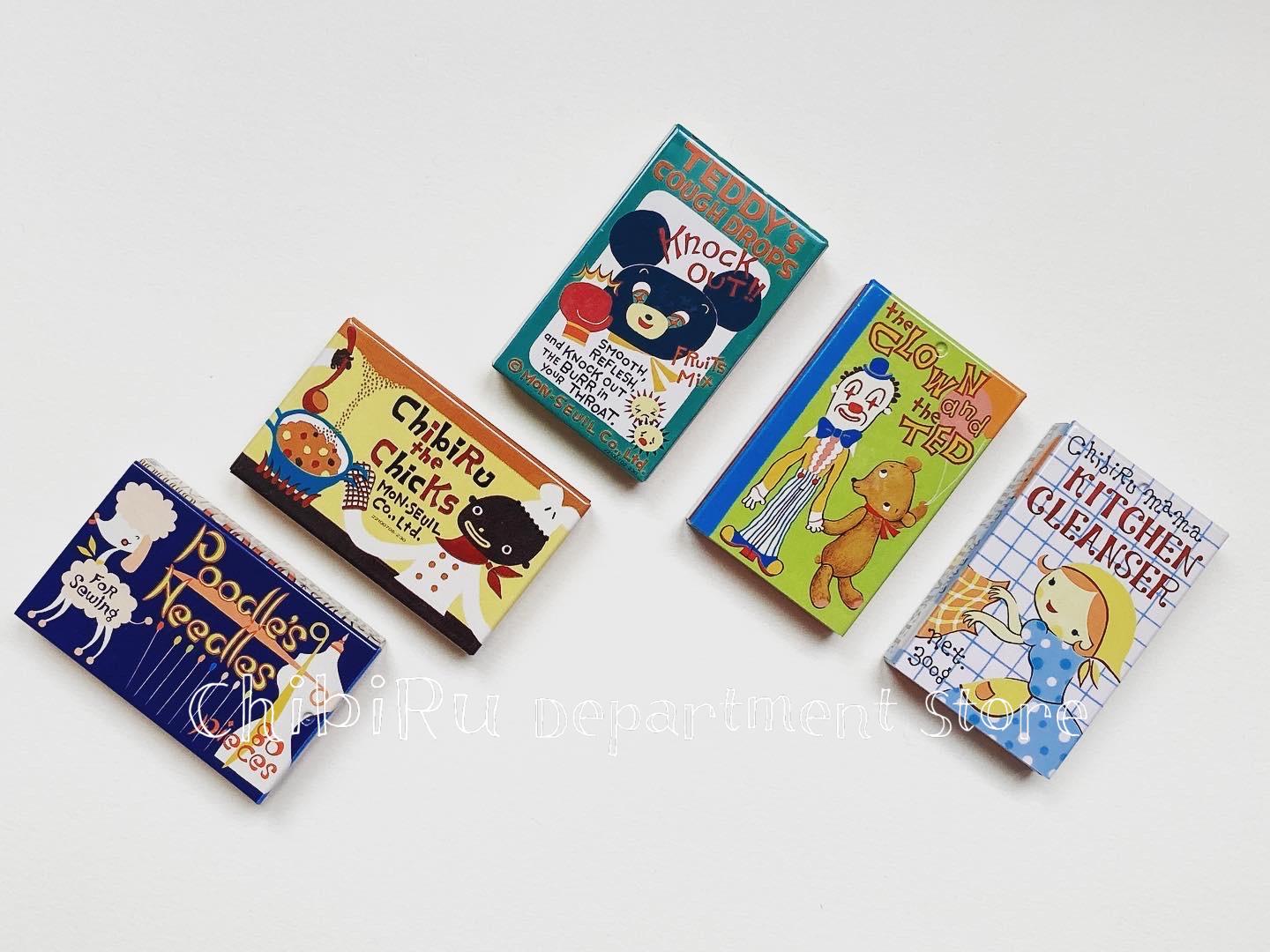 ChibiRu the ChicKs マッチ缶 5柄